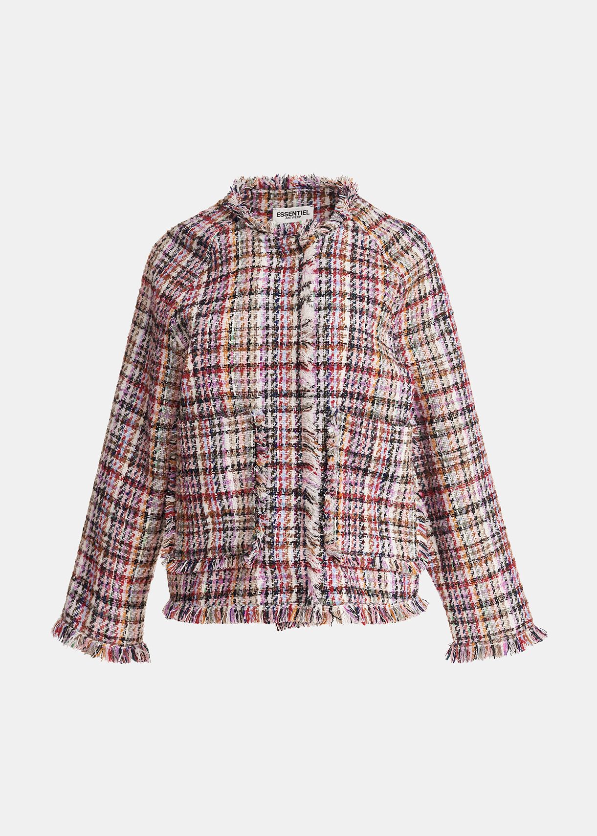 Multicolor tweed jacket - Essentiel 